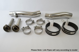 Ducati Monster 600 (93-03) Round Carbon Outlet Diabolus Stubby Carbon Fibre Exhausts